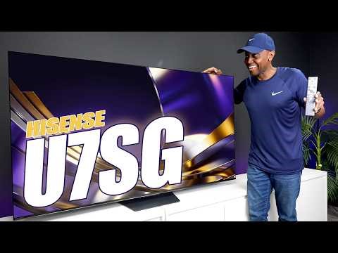 Hisense U7SG Mini LED Worth It? Full Unboxing & First Look