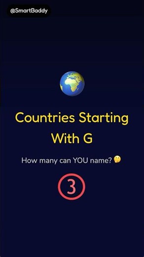 11 Countries That Start With the Letter G