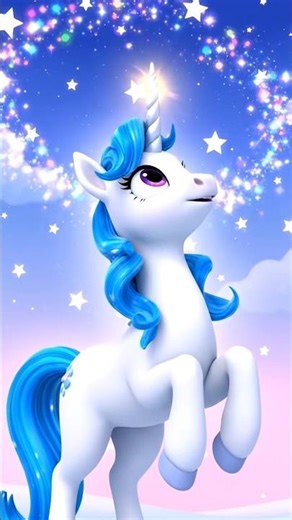 ✨ Magical Unicorn Bedtime Story for Kids. Luna’s Journey to Dreamland 🌙#foryou #shorts #shortvideo