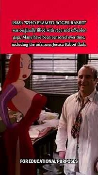 Roger Rabbit's UNCENSORED Moment! | Things Disney Wants You To Forget #shorts