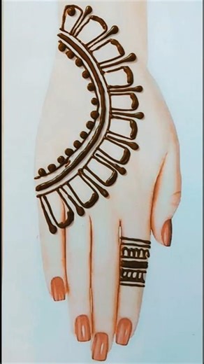 new easy mehndi design for beginners/ mehndi lagane ka aasan tarika | mehndi design | cone design |