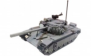 乐高MOC教程 苏联T-72主战坦克 拼搭指南