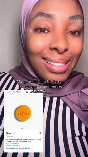 Pin Up Secret .Masque solide pour une peau pleine d’éclat.@Pin Up Secret @pin up SECRET Berlin @Pin up secret #pourtoiii #masque #soindelapeau #soinvisages #tiktokfrance🇨🇵