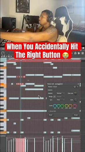 When You Accidentally Make Something 🔥 #musicproducer #flstudio #beatmaker