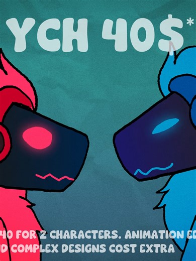 Order Your Proto Kissing YCH Commission Today!