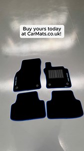 Order your custom car mats 🙌 Choose your material and add a pop of colour with our mat and trim colour options, or personalise with our embroidery option! Upgrade your interior today! | CarMats.co.uk