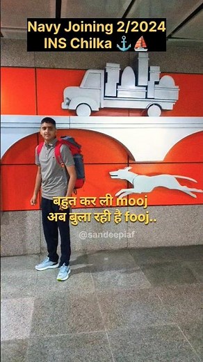 Navy Joining 2/2024⚓🇮🇳 INS Chilka ❤️ Rahul (Rajasthan) #navyagniveer #navyssr #navyjoining