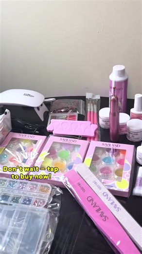 Perfect kit 👑💅 #nailsartvideos #beginnernailtech #acrylicnailtutorial #nailartist #begginer #nails💅 #nailsathome