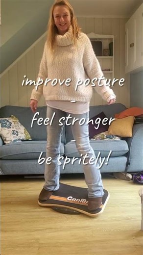 CoolBoard on Disc - the best beginners balance wobble board - core physiotherapy ski snowboard SUP