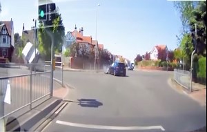 4.8M views · 17K reactions | Red light runner ends up sideways  | UK Drivers Exposed | Facebook