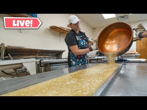 Making cranberry candy balls LIVE!
