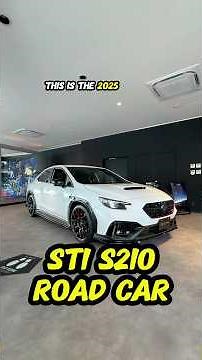 2025 Subaru WRX STI S210 Track Focused Road Car