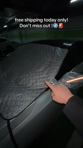 ❄️ Drive Frost-Free Every Morning!  This Waterproof 4-Layer Windshield Snow Cover protects against snow, ice, and frost with durable, heavy-duty construction.  Featuring 9 strong magnets, anti-theft flaps, and a universal fit for cars, SUVs, and trucks — install in seconds and enjoy clear, ready-to-go drives all winter! ️✨ | Majortake.com | Facebook