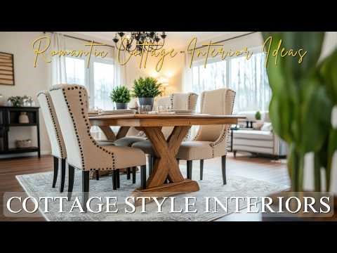 Romantic Cottage Interior Ideas | Cottage Style Interiors, Pastel Colors & Rustic Cottage Design