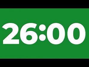 26 Minute Timer With Music | 26 Minute Countdown | 26 Minute Stopwatch