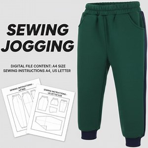 Kids Sewing Pants Pattern PDF | Toddler Pants Sewing Pattern | Children Trousers | Easy Beginner Kids Clothing | Digital Download - Etsy UK