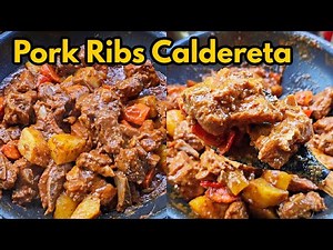 Pork Caldereta | Yung Sarsa pa lang, Ulam na!