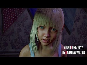 Resident Evil 2 Remake Sherry as Lunafreya Outfit