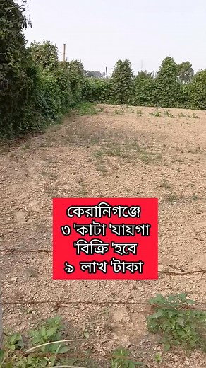 317K views · 3.7K reactions | ঢাকা কেরানীগঞ্জ ৩ কাঠা যায়গা ৯ লাখ টাকা মাএ, 01916790498 WhatsApp নক দিবেন। #facebookpost #FacebookPage #viralpost2024シ #highlightsシ゚ #moodchallengemoodchallenge #moodchallengechallenge #fb #BestPhotographyChallenge #facebookviral #followersシ゚ | Live Bangla News | Facebook
