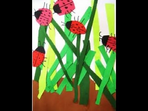 Ladybug Collage inspired by "The Very Grouchy Ladybug"