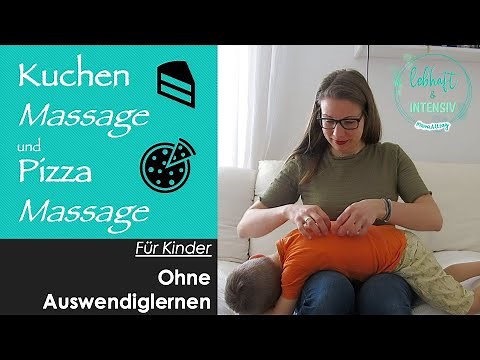 Kuchen- und Pizzamassage für Kinder