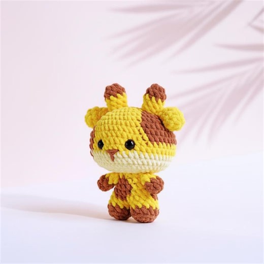Baby Giraffe Amigurumi Crochet Pattern PDF – Stuffed Animal Plush Toy Nursery Decor - Etsy