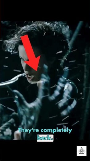 This continuity mistake in Underworld: Evolution! 🧛‍♂️🦇#Underworld #Selene #KateBeckinsale #Vampire