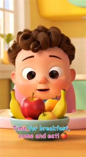 Time for Breakfast 🍎 | Toddler Song for Kids | Healthy Eating Habits