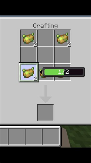 Minecraft me Craft a poisonous potato furnace #minecraft​ #mcpe​ #shorts​