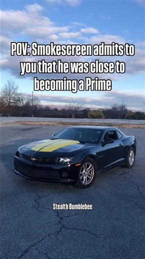 He was close to becoming a Prime… #transformers #bumblebee #camaro #transformersprime #autobots