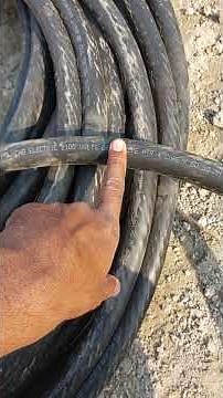 Armed cable 50sq.mm || 4 core aluminium cable || polycab cable|| Armoured cable