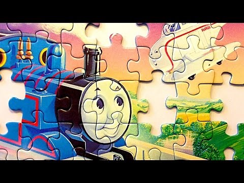 Thomas the Tank Engine Jigsaw Puzzle - Thomas and Friends (Harold and Thomas)