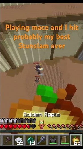 Best stun slam in mace #minecraft #marlow #macepvp