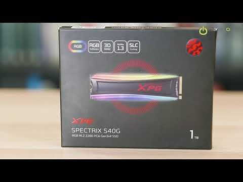 XPG Spectrix S40G RGB Aydınlatmalı SSD İncelemesi