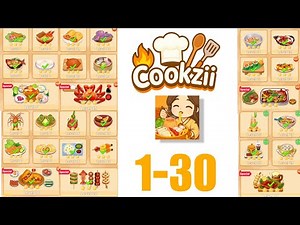Cookzy: Cozy Cooking ASMR – All Levels 1-30 | Cookzii Full Gameplay Walkthrough