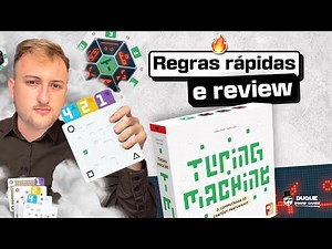 TURING MACHINE - Regras e review!