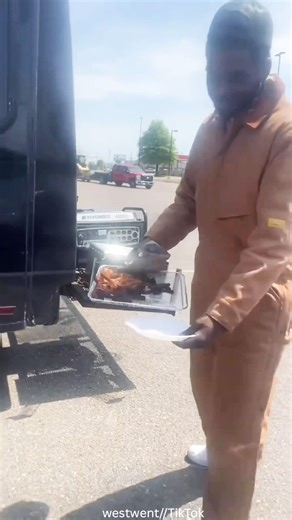 He Burnt The French Fries 😄 #shorts