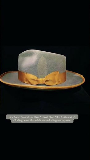 Allen & Allen Men’s Clothing Company! Fedora Hats Available! Online and Instore!