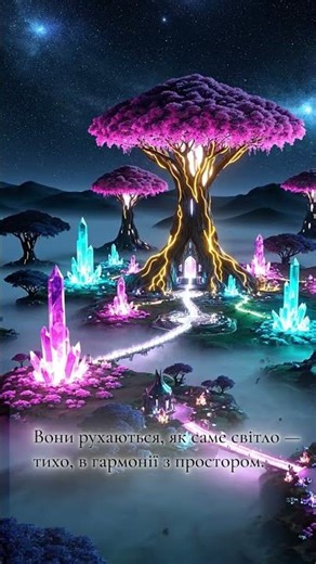 Elioria — a planet where light lives within every being.