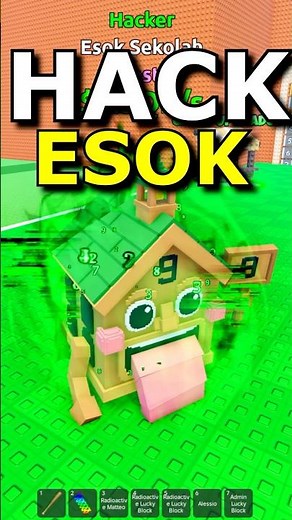 Hacker Esok in Escape Tsunami for Brainrots Roblox
