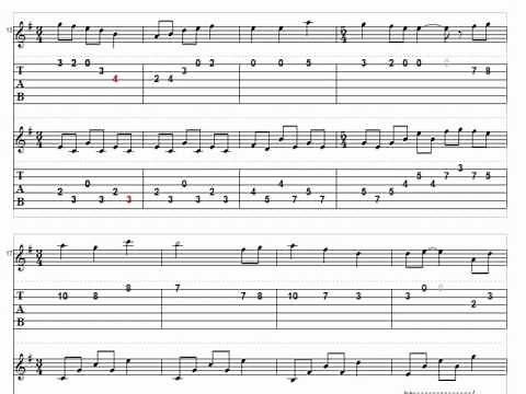 Lia - 時を刻む唄 Piano and Guitar Tabs【CLANNAD】