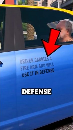 Do GTA 5 Taxi Drivers Really Carry Guns?