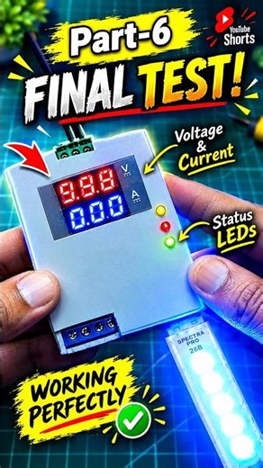 DIY Bench Power Supply: Final Testing & Full Build (Part 6) | XL4015 #shorts #diy #shortsfeed
