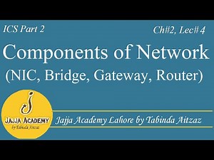 Components of a Computer Network