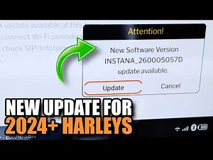 Harley released a NEW Skyline OS UPDATE for the 2024+ BIKES! Let's install it!