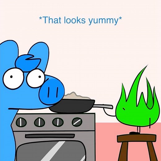BFDI TPOT 21 Remake: GRASSY IS VERY HUNGRY