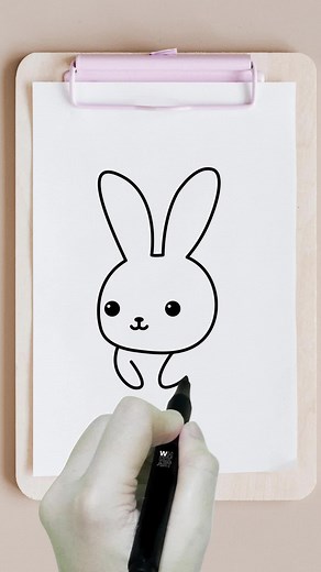 How to Draw a Cute Rabbit | Easy Drawing Tutorial