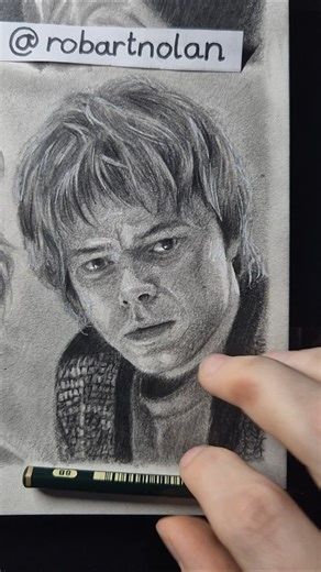 Draw Jonathan from Stranger Things #strangerthings #pencilsketch