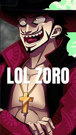 How Zoro Got His Eye Scar | One Piece