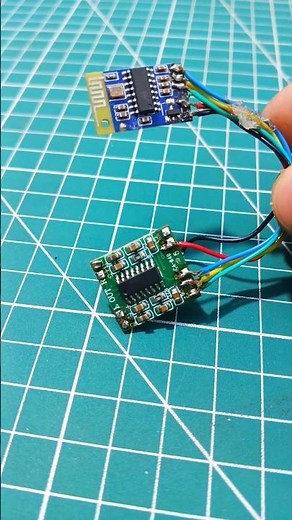 🔊amplifier & Bluetooth-circuit🔊 connection.#amplifier #diy #shorts